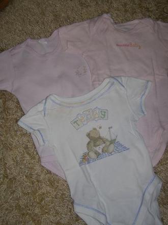 3x body pre dievčatko, marks & spencer,74