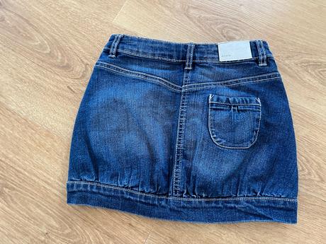 Letna riflova suknička aj ako prechodna, 128