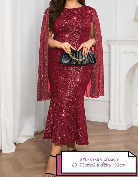 Jedinecne saty modre a cervene l a xxl, l / xxl