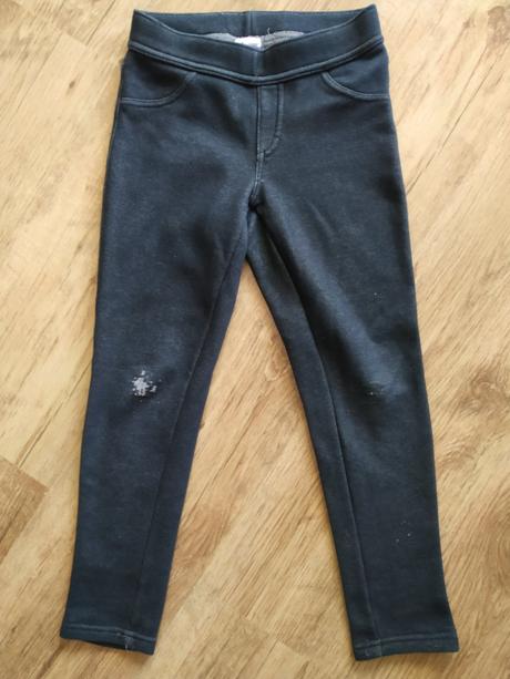 Dievčenské termo jeginsy v.134, c&a,134