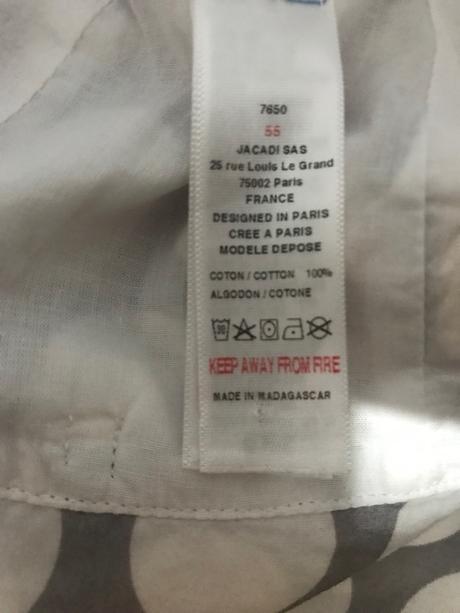 Jacadi bodkovaný klobúk veľkost hlavy 55, jacadi,128