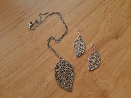 Sada náušnice a retiazka,