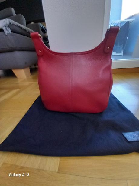 Kožená kabelka village england, 