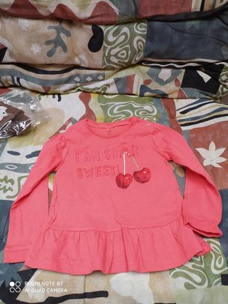 Tričko s dlhým rukávom, f&f,86