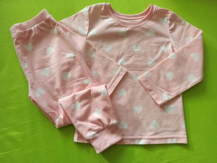 Jemnučké pyžamo iba oprané, f&f,98