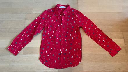 Chlapčenská vianočná košeľa ( 7-8 r), 128