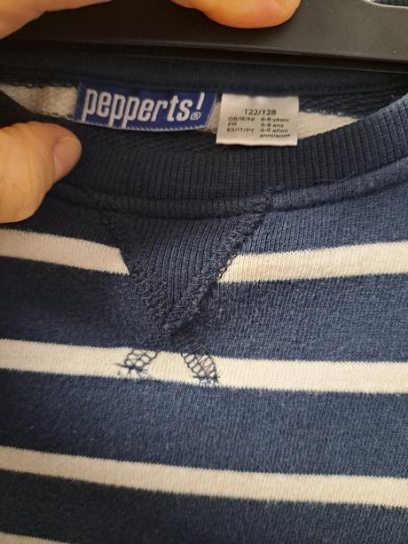 Tenká mikina 122/128, pepperts,122