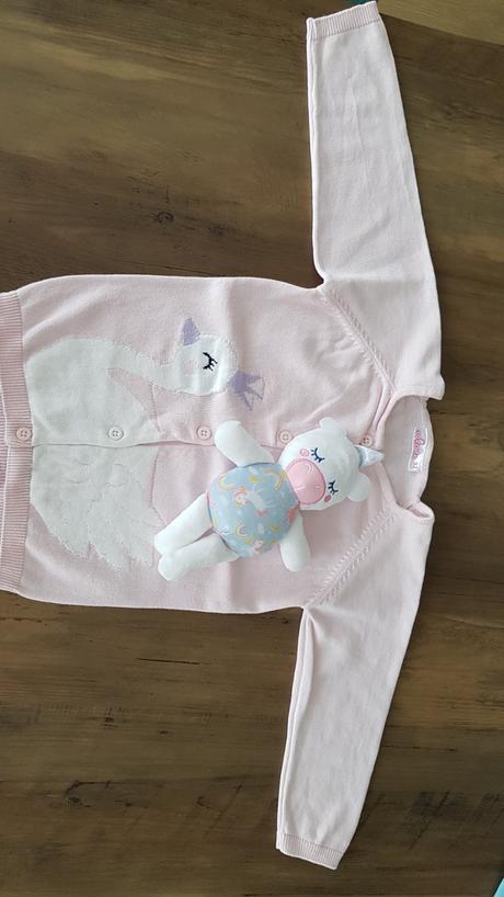 Ružový svetrík s labuťou, pepco,92