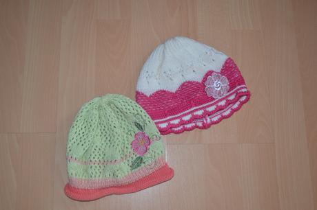 2x čiapka obvod 47cm, 86