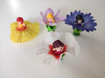 Princezny v kvetoch z kinder, 