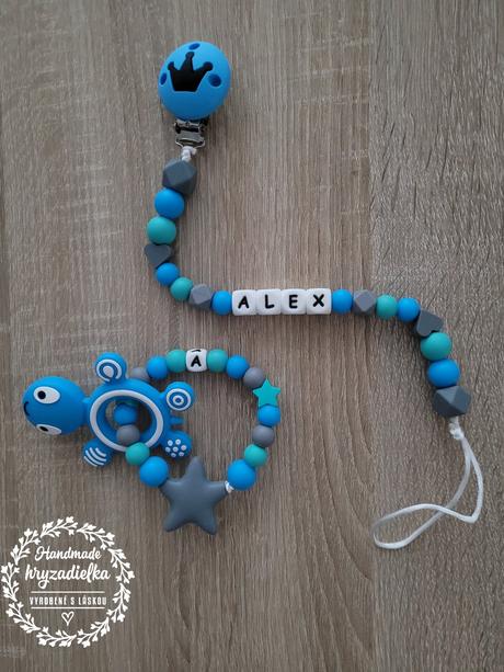 Retiazky na cumlík a hryzadielka,