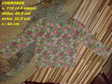 Farebný kvietkovaný roláčik, cherokee,110