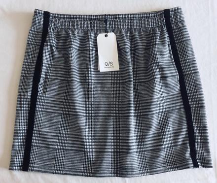 S.oliver károvaná sukňa vel.40/m-l, s.oliver,40 / l / m