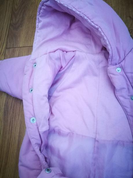 Zimný overal pre dievčatko, veľkosť 0-3 mesiace, mothercare,62