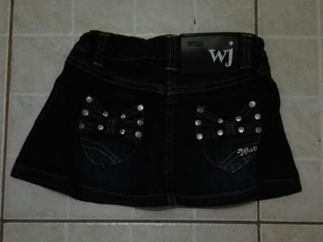 Riflová suknička, wenice,98