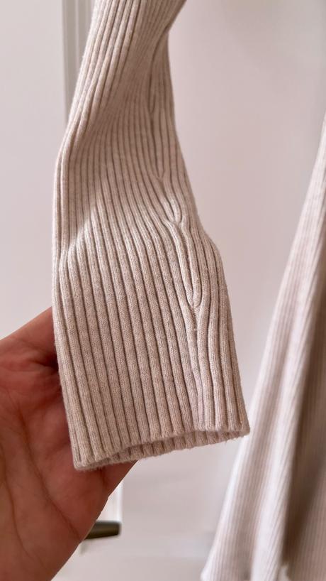 Krémové pleteninové šaty, tally weijl, m/38, tally weijl,m