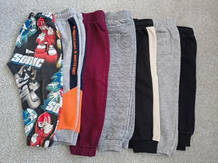 Oteplené, zateplené tepláky 92, h&m,92