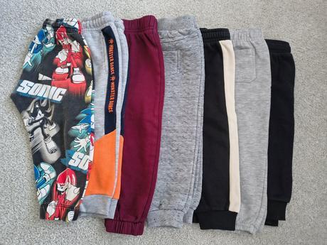 Oteplené, zateplené tepláky 92, h&m,92