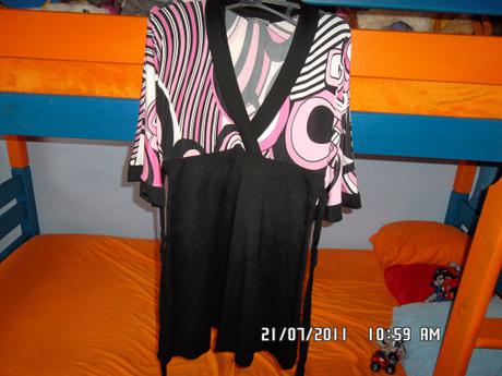 Predlžená tunika, m