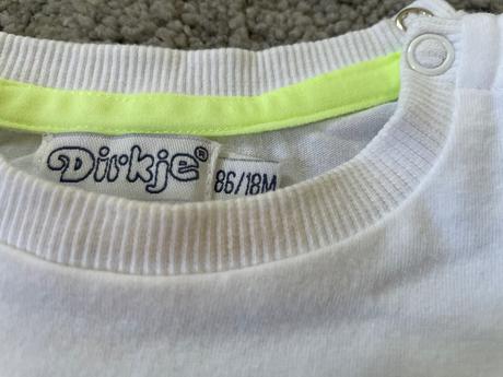 Dirkje 3-set kratasy/šortky + tričko 2x 86 18m, dirkje,86