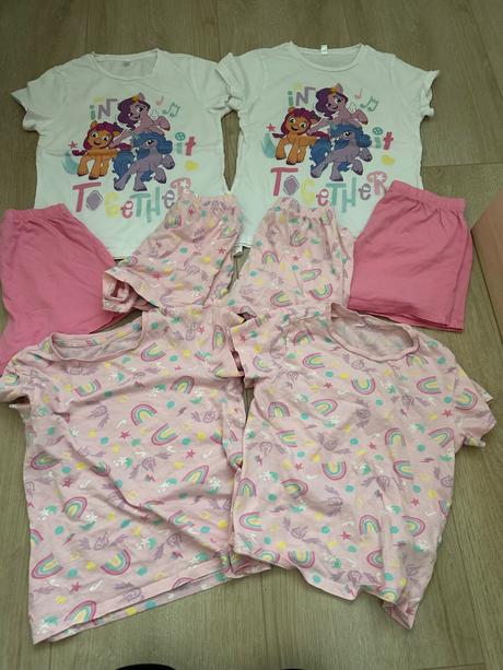 Letne pyzamka 6ks v 98/104, f&f,98
