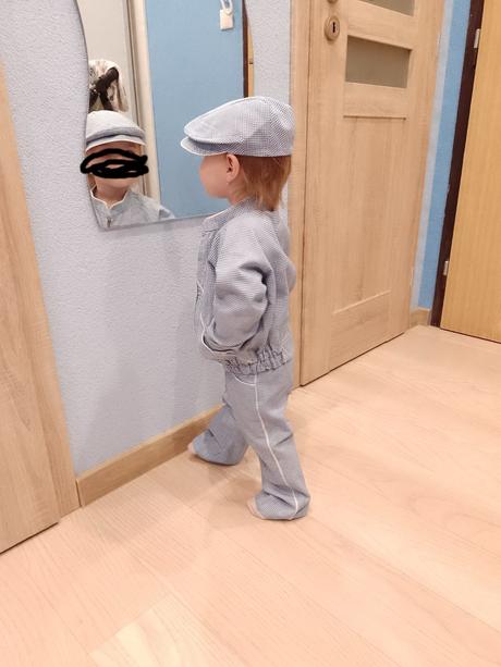 Detská pepitavá súprava na 2 roky, 92