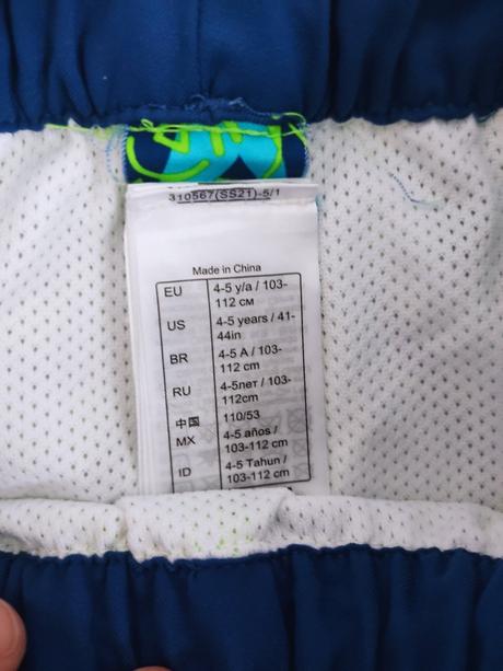 Plavky, decathlon,110