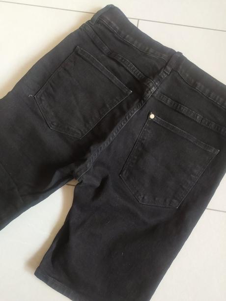 Riflové kraťasy, denim,146