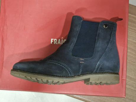 Kožené kotníkové topánky fraiche, 36