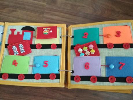 Quiet book na objednavku, 