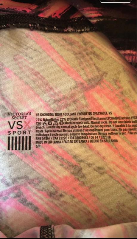 Legíny v.s, victoria's secret,s