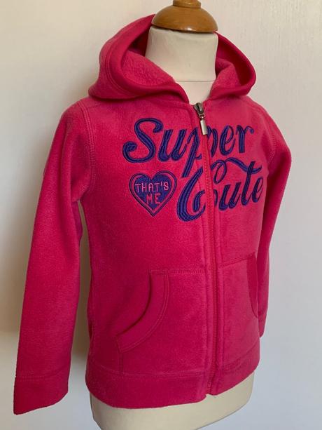 United kids war ružová mikina s kapucňou, 122