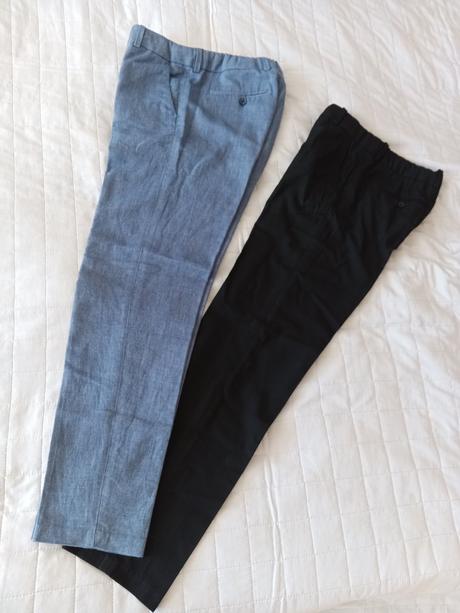 Slávnostné nohavice 2ks, h&m,164