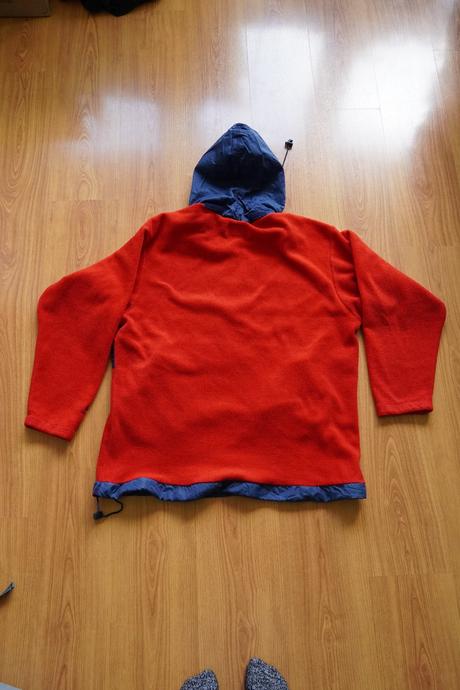 Vintage 90's flísový anorak helly hansen twin sail, helly hansen,m