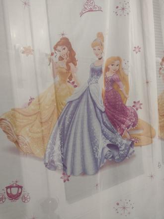 Detská záclona - princezné,