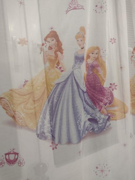 Detská záclona - princezné,