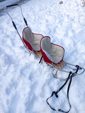 Sánky pre dvojičky, duo, 