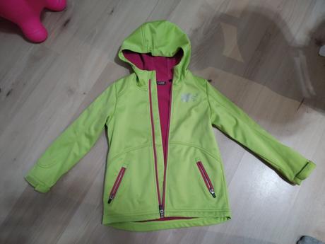 Softshellova bunda 116-  top stav, crivit,116