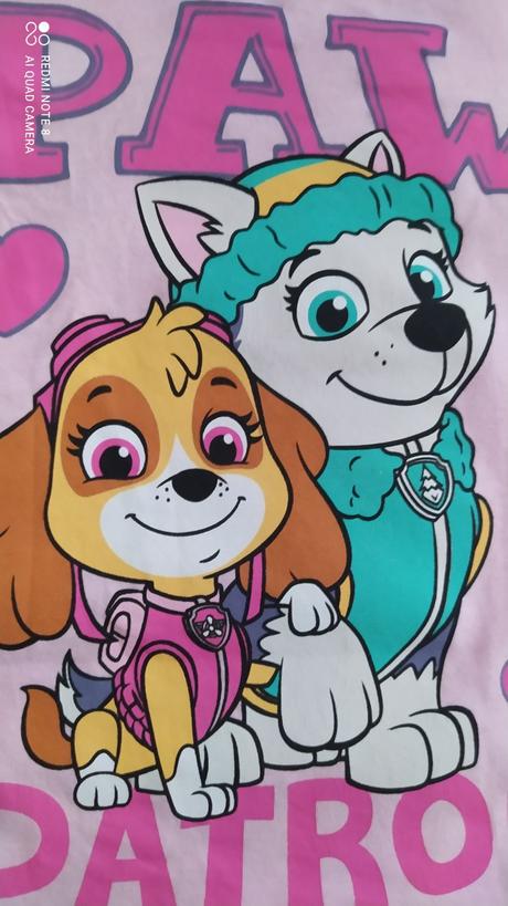 Dievčenské tričko paw patrol v.104, nickelodeon,104