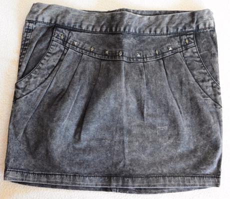 Riflová krátka suknička, cherokee,134