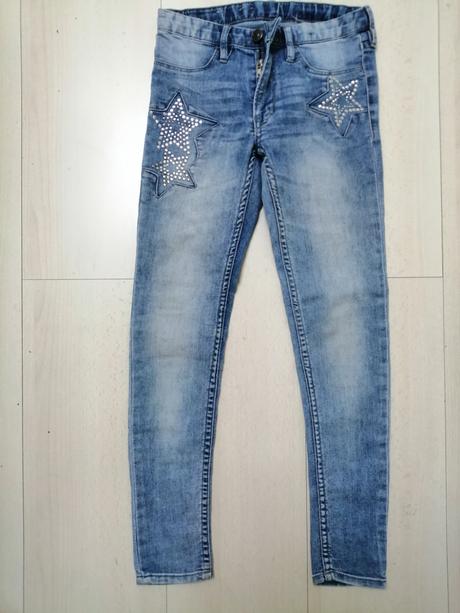 Rifle pre dievčatka elasticke uzke vel. 146, 146