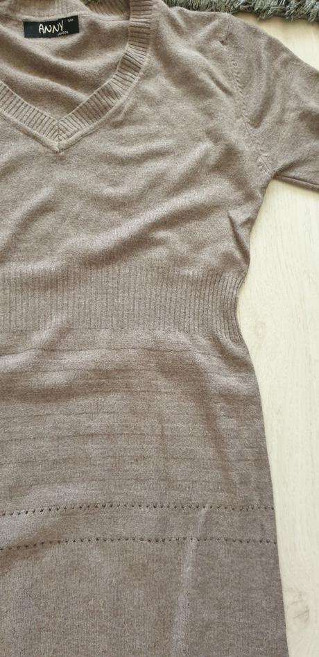 Svetríkové šaty s/m, s
