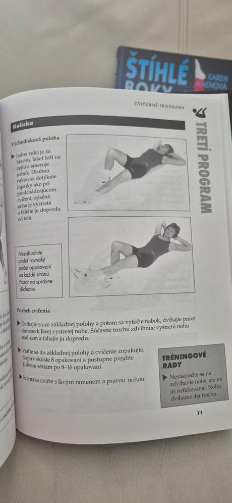 Knihy o cvičení,