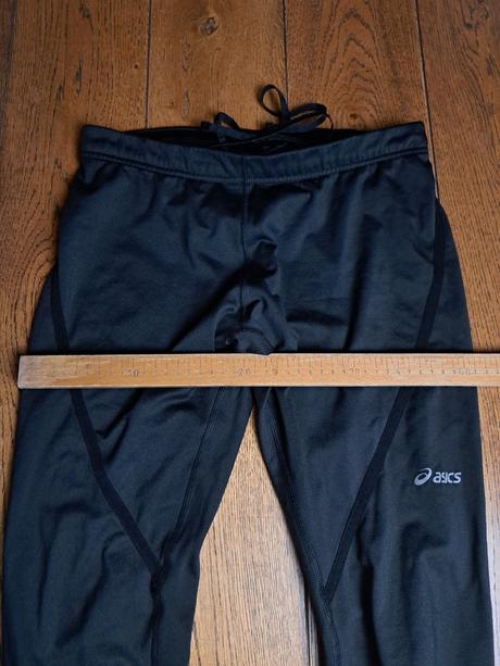 Asics čierne bežecké legíny, asics,m