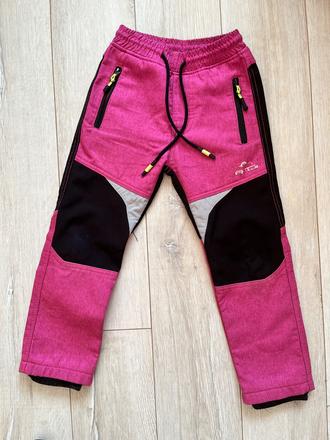 Softshellove nohavice, lusa,128