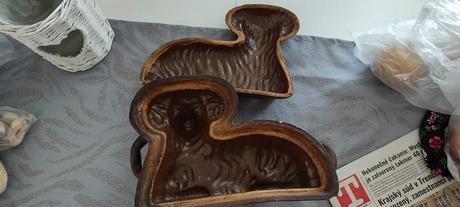 Keramicka forma na velkonocneho baranceka, 