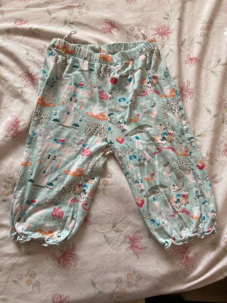 Moomin pyžamové nohavice letné, h&m,116