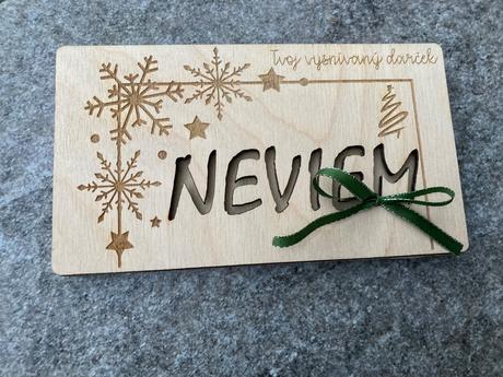 Obálka na peniaze - neviem, nič, 