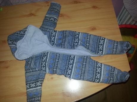 Predám hrubý zimný overal, 80