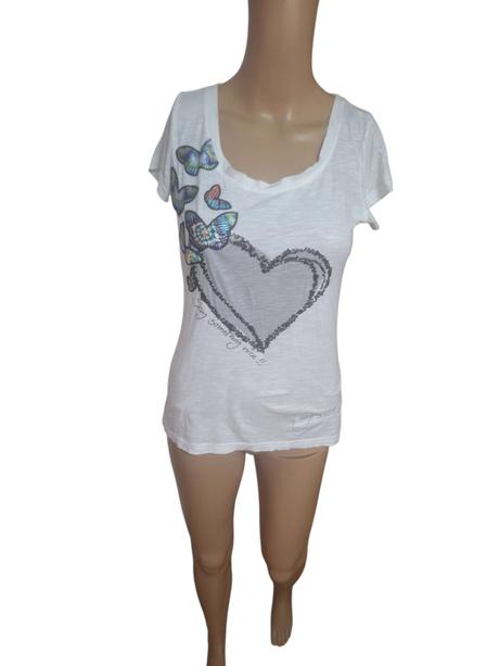 Dámske bavlnené tričko, desigual,m